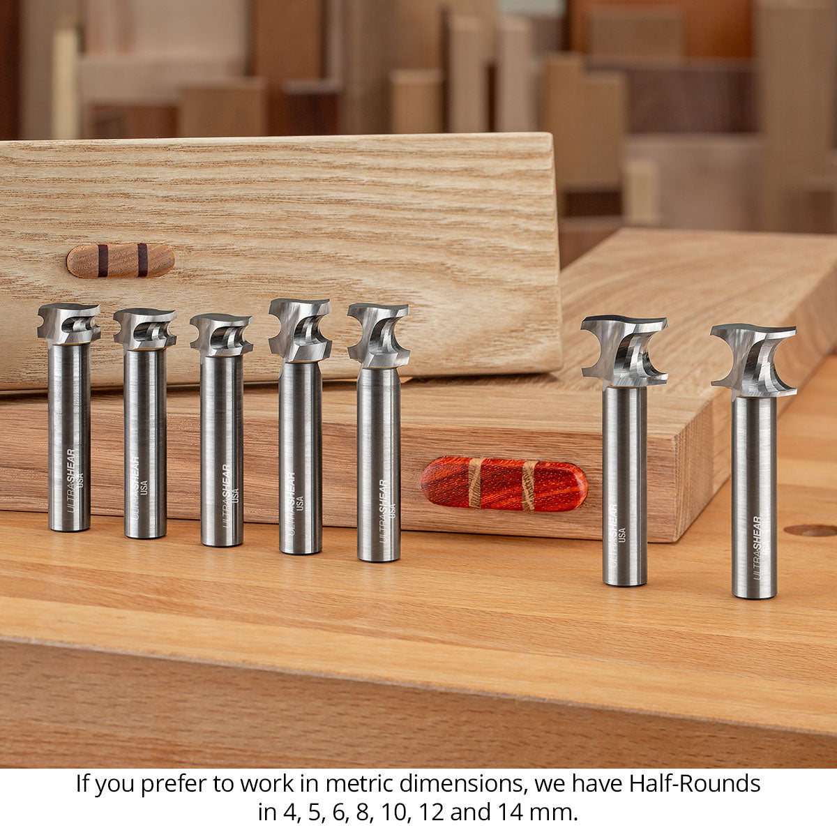 Inch Half Round Router Bits For Loose Tenons