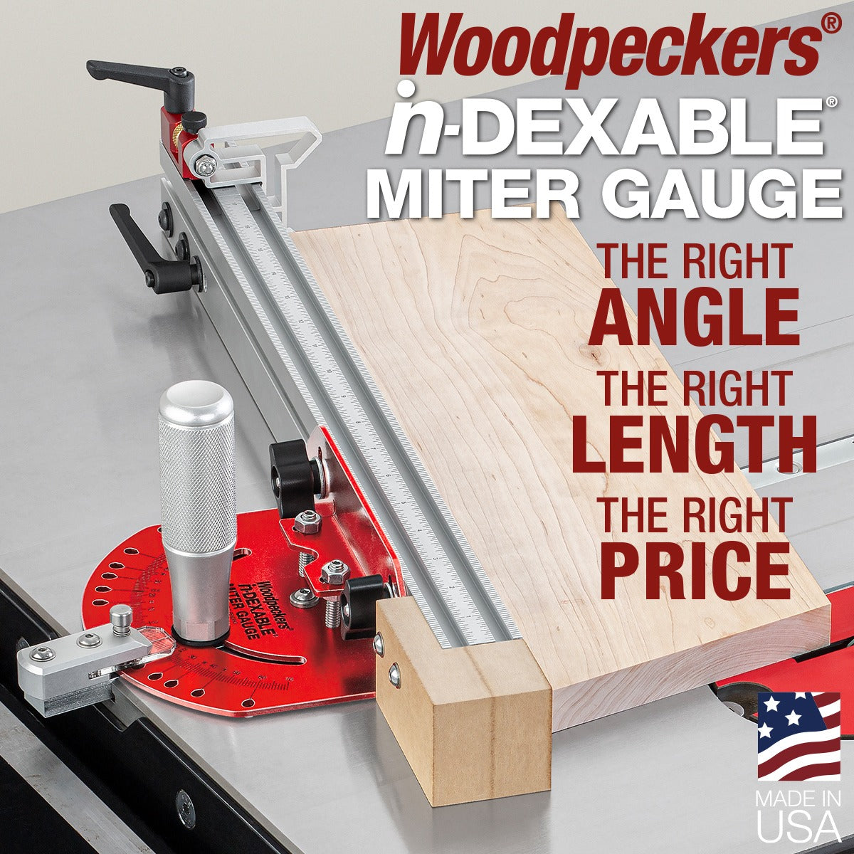 in-DEXABLE Miter Gauge