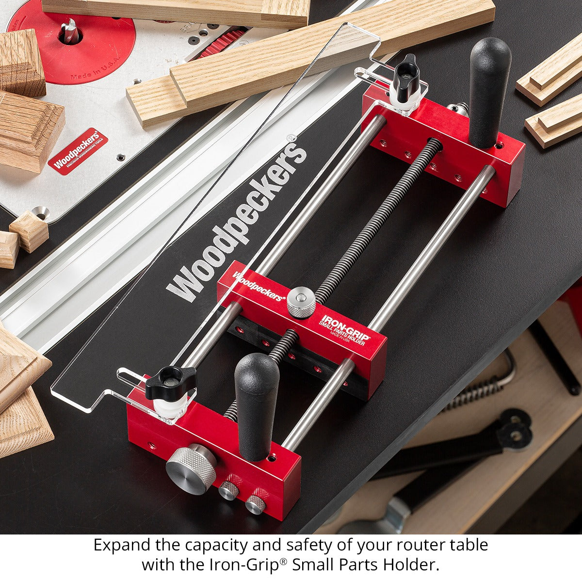 Iron-Grip Small Parts Holder
