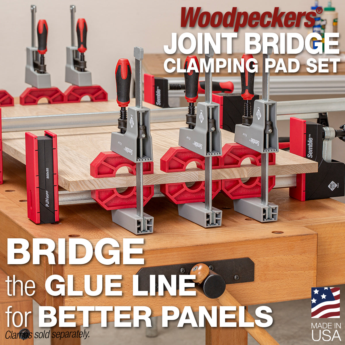 Joint Bridge Clamping Pad Set