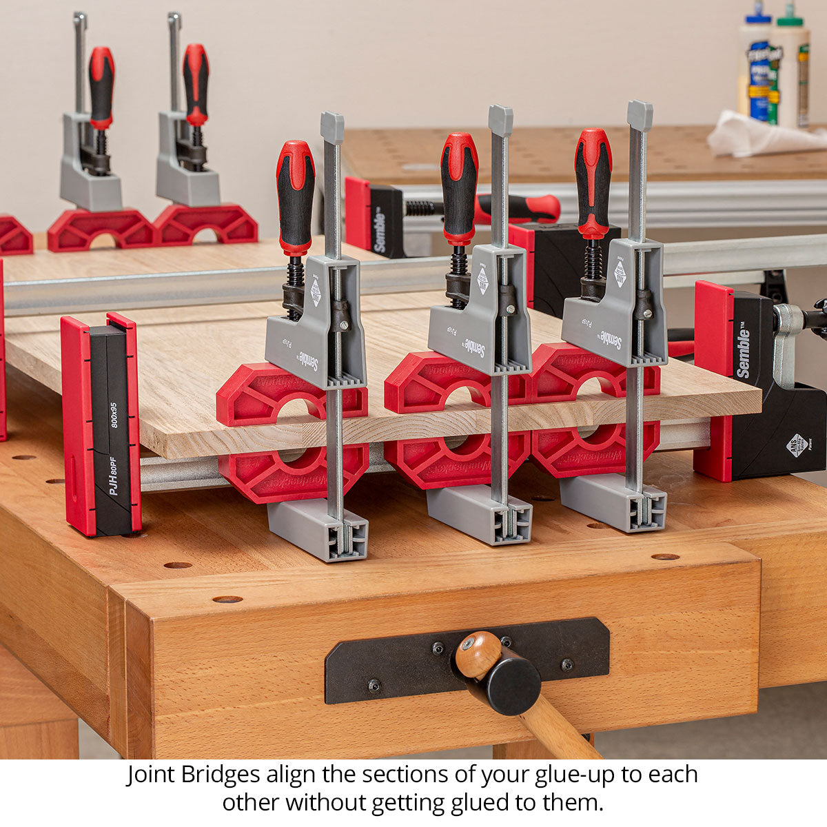 Joint Bridge Clamping Pad Set