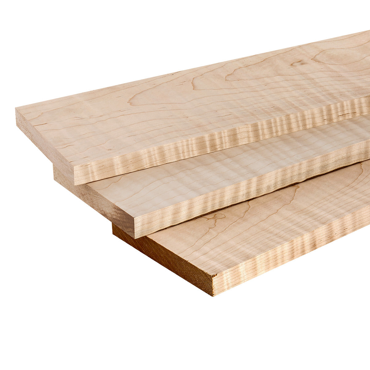 Curly Soft Maple 6.5 Board Foot Project Lumber Packs