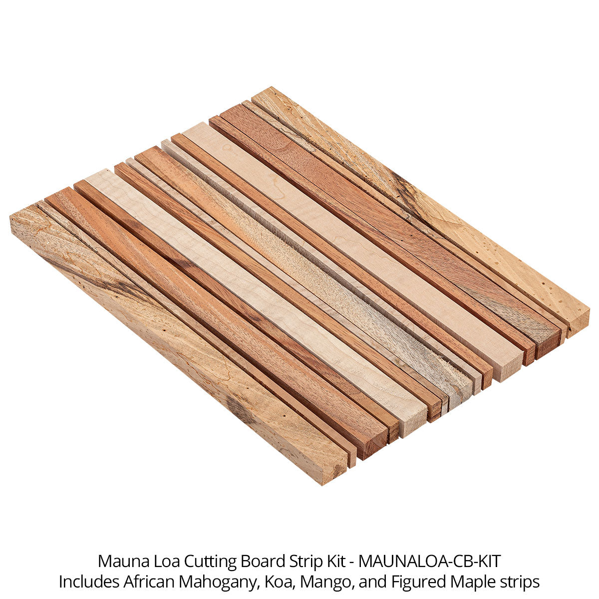 Cutting Board Kits - Hawaiian Sourced - Mauna Loa