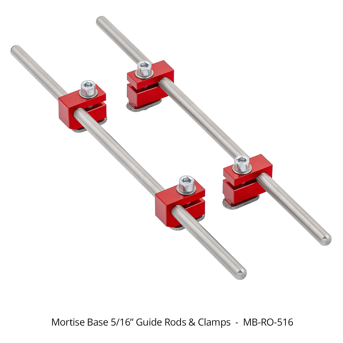 Mortise Base Guide Rods & Clamps