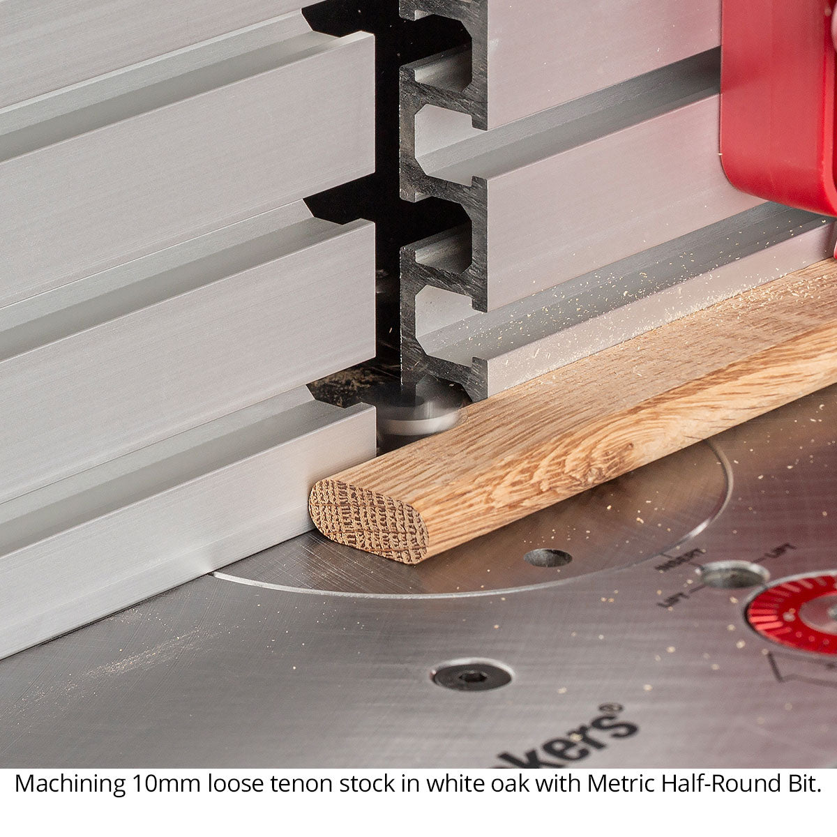 Metric Half Round Router Bits For Domino Tenons