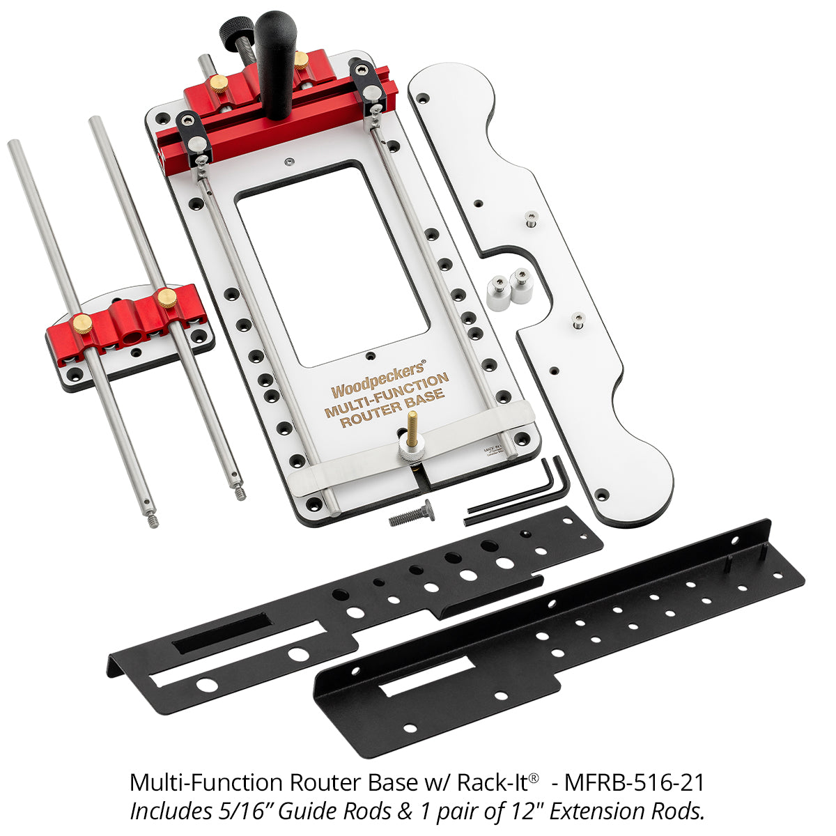 Woodpeckers Multi-Function Router Base for Arcs, Circles & More