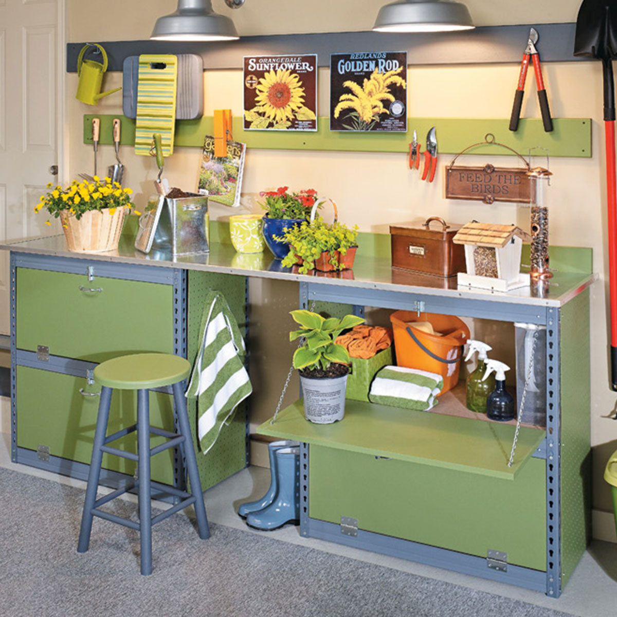 Woodsmith Great Garage Storage Racks Plan