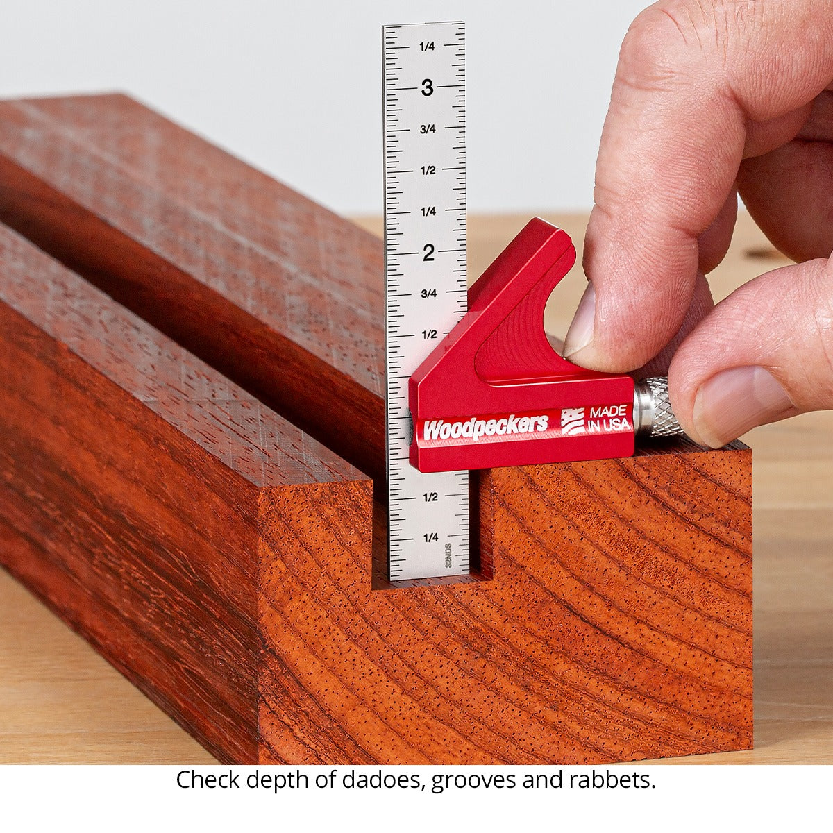 Woodpeckers Mini Combination Square with 2 Blades