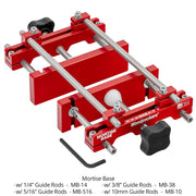 Mortise Base with 10mm guide rods - OPEN BOX