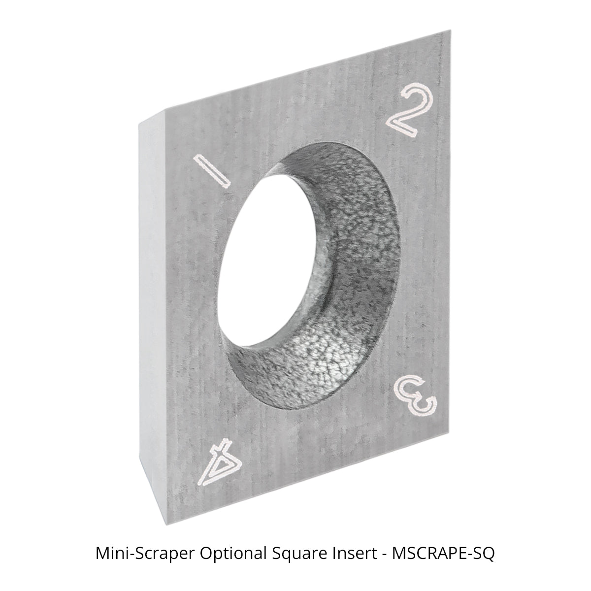 Mini-Scraper Optional Square Insert