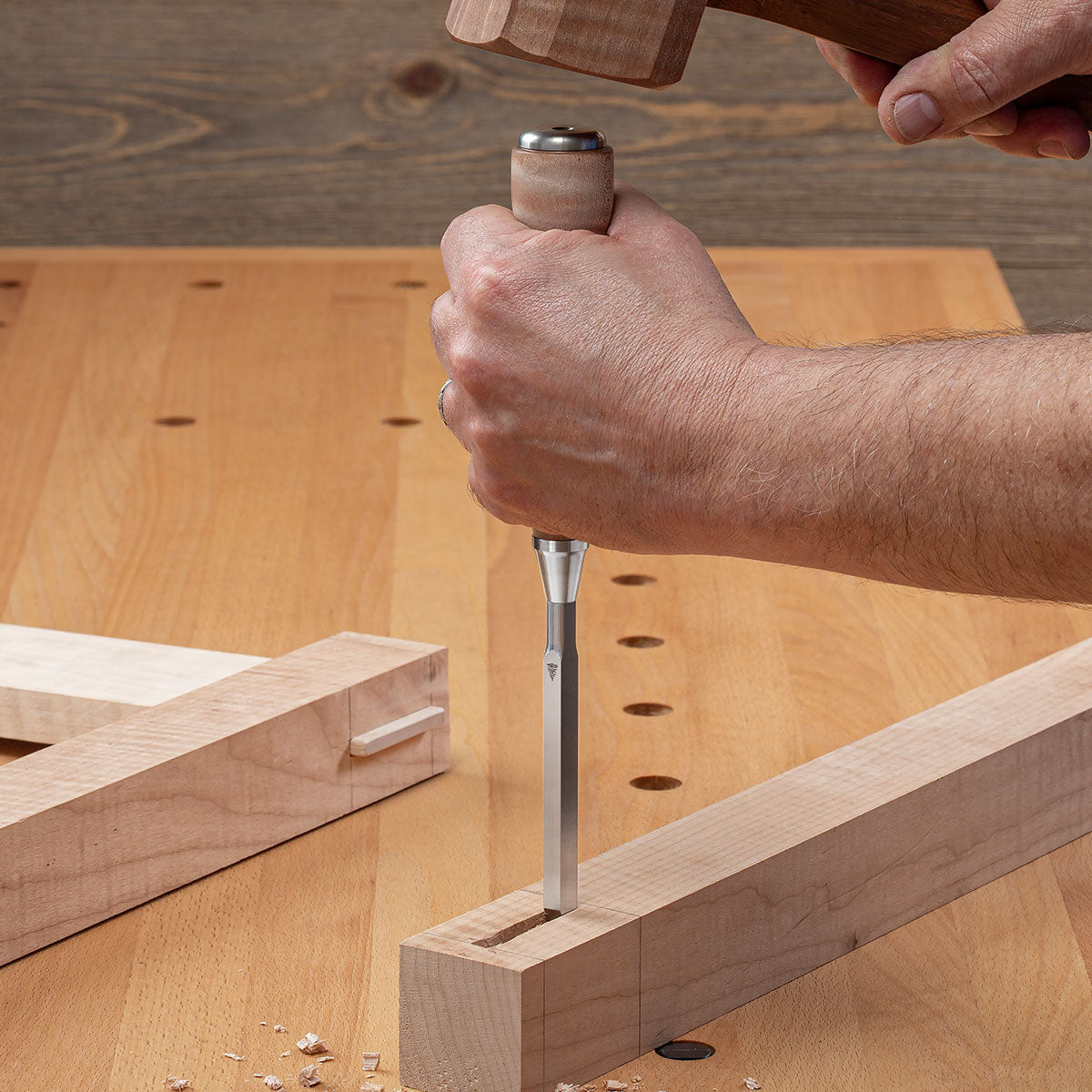 Blue Spruce Mortise Chisel 3 Piece Set