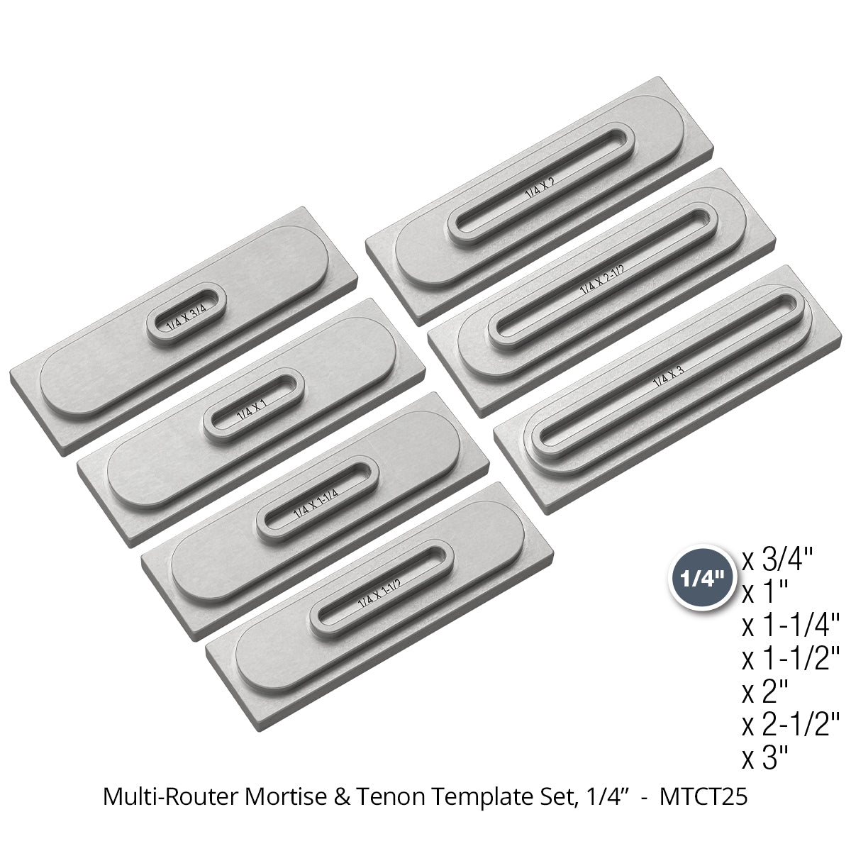 Multi-Router Mortise & Tenon Template Kits