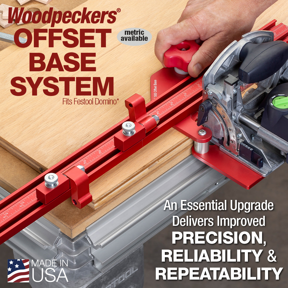 Offset Base System for Festool Domino