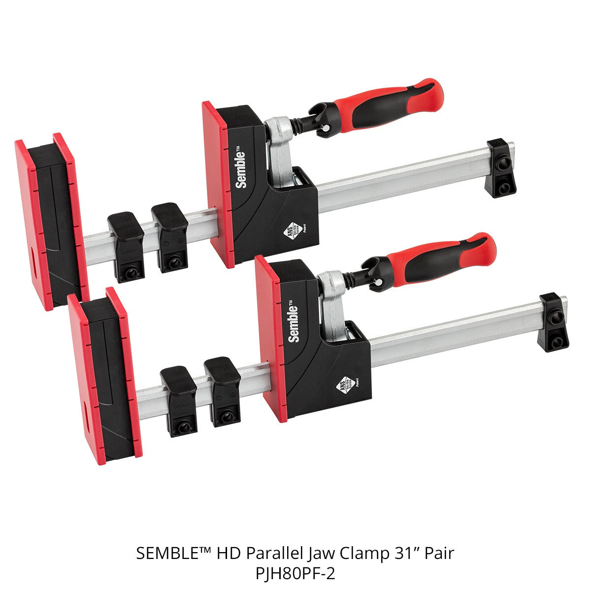 Semble HD Parallel Jaw Clamps Open Box