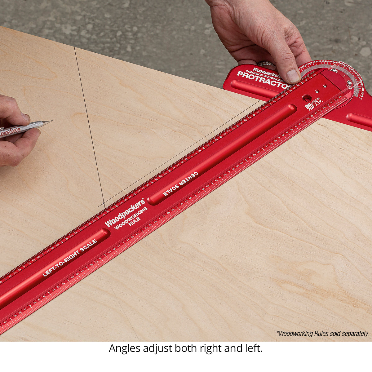Precision Woodworking Protractor Add-On