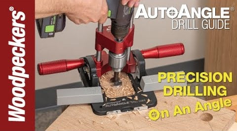 Load video: AutoAngle Drill Guide