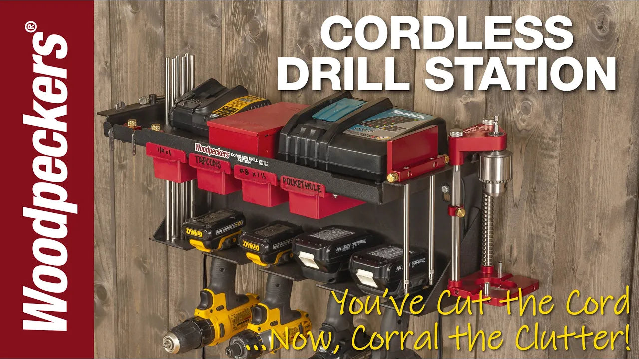 Load video: Cordless Drill Station