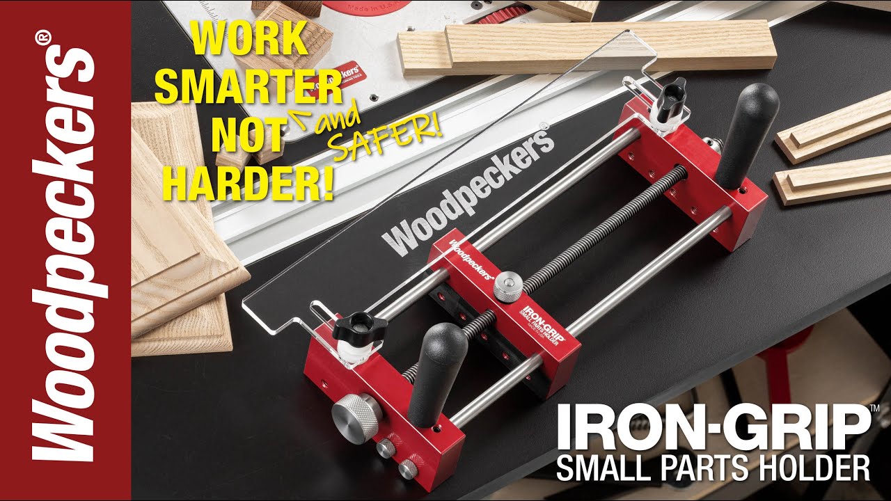 Load video: Iron-Grip Small Parts Holder