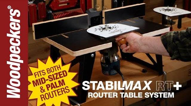 StabilMax RT+ Router Table | Portable + Fits Most Routers
