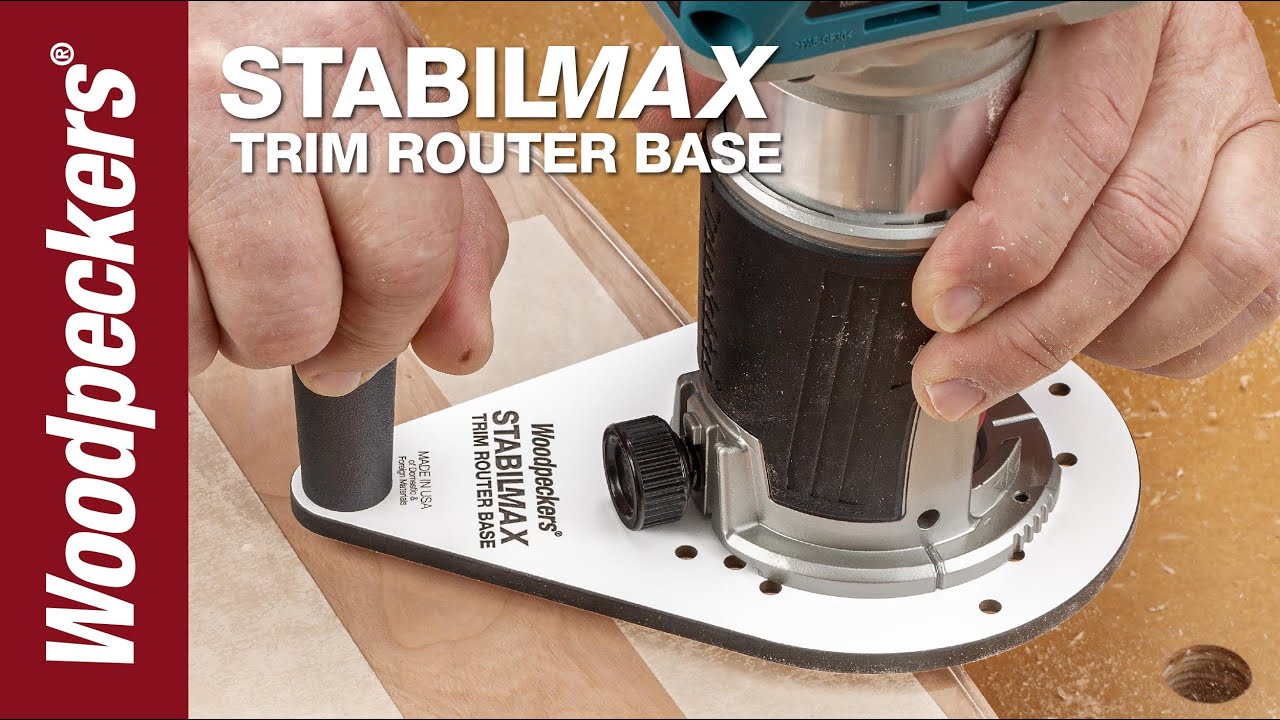 Load video: StabilMax® Trim Router Base