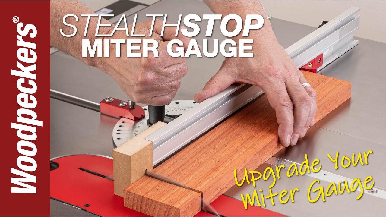 Load video: StealthStop Miter Gauge