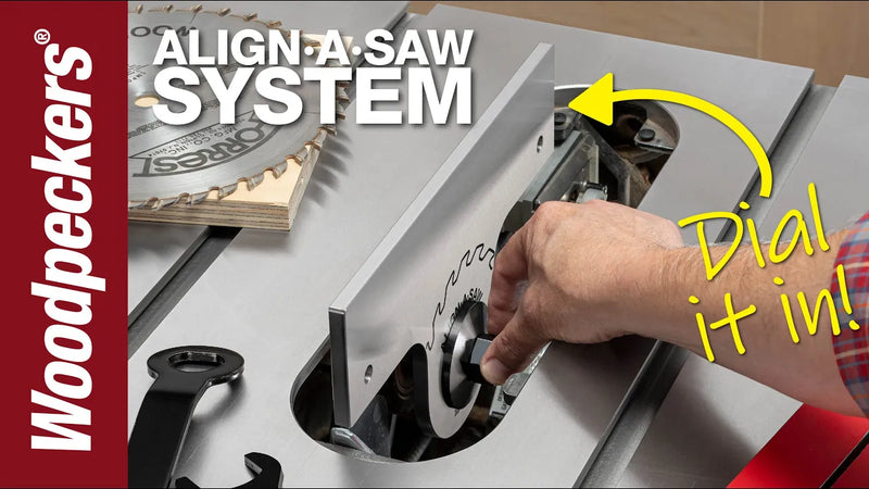 Woodpeckers Align-A-Saw Gauge System Video