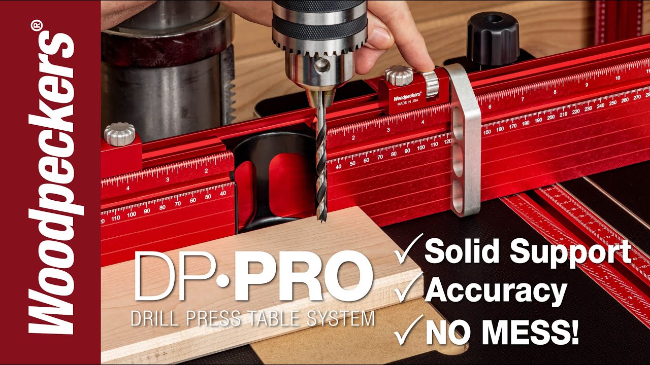 Load video: woodpeckers shelf pin and drawer slide template video