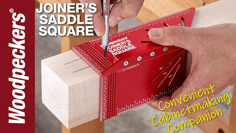 Woodpeckers Joiners Saddle Square Video