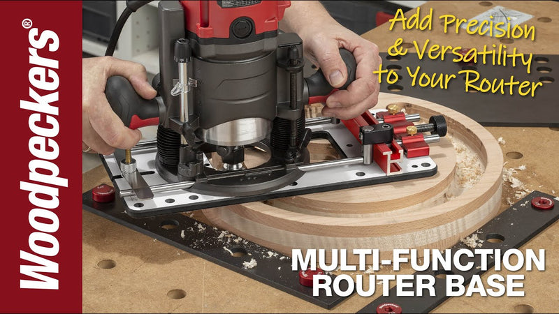woodpeckers multi-function router base video