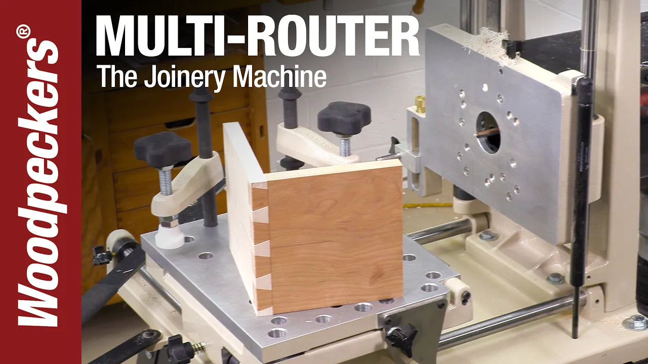 Load video: woodpeckers multi-router video