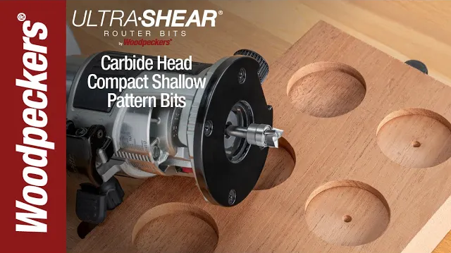 Ultra-Shear Compact Shallow Pattern Router Bit Video
