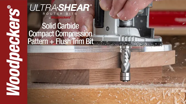 Ultra-Shear Compact Pattern & Flush Trim Compression Router Bit Video