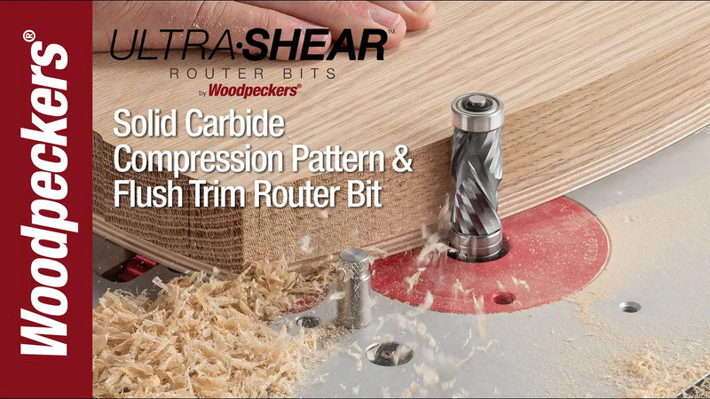 Ultra-Shear Compression Combination Pattern & Flush Trim Router Bit Video