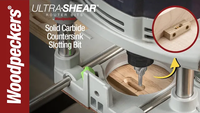 Ultra-Shear Countersink Slotting Router Bit Video