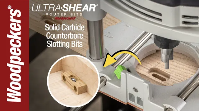 Ultra-Shear Counterbore Slotting Router Bit Video