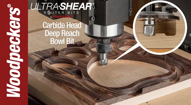 Ultra-Shear Deep Reach Bowl Router Bits Video