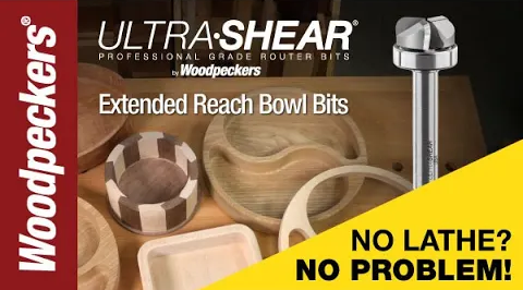 Ultra-Shear Extended Reach Bowl Router Bits Video