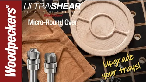 Ultra-Shear Carbide Head Micro Roundover Router Bits Video