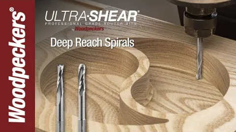 Ultra-Shear Deep Reach CNC Router Bits Video