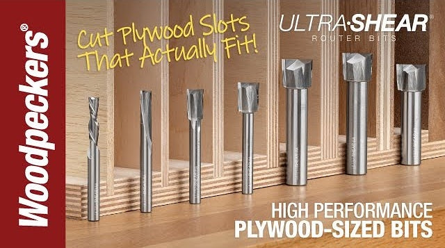 Ultra-Shear Solid Carbide Undersized Plywood Router Bit Video 