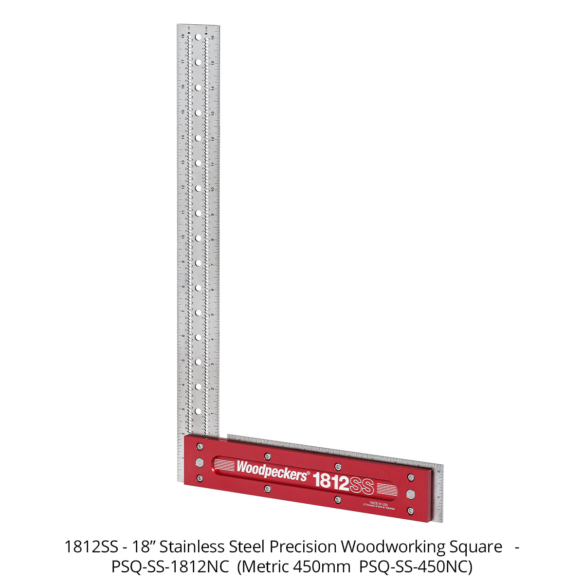 Stainless Steel Precision Woodworking Squares