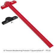 Precision Woodworking Protractor T-Square - 32 Inch - OPEN BOX