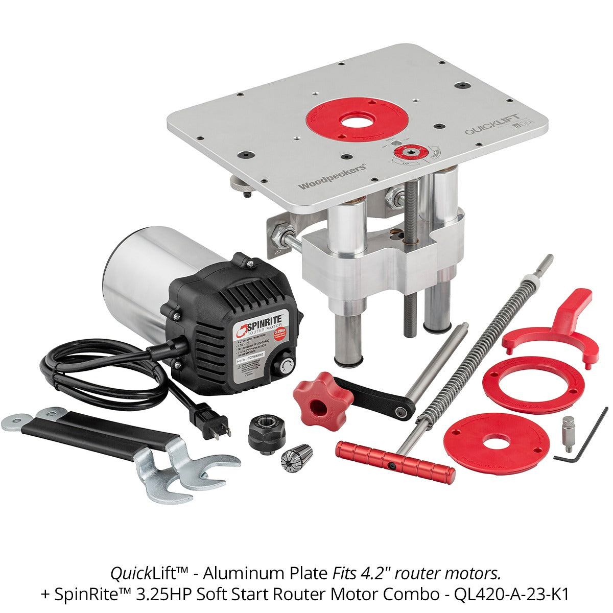 QuickLift Router Lifts for Woodpecker Router Tables – Woodpeckers