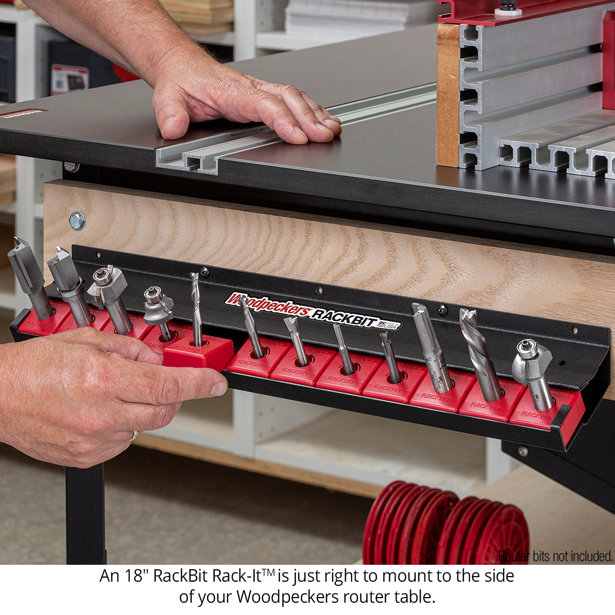 RackBit Router Bit Storage System