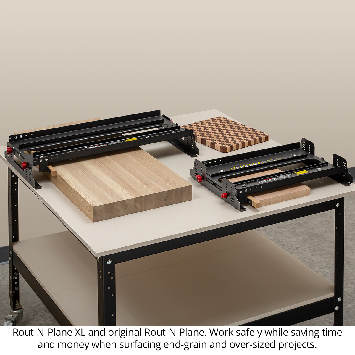 Rout-N-Plane Bench Top Board Mill
