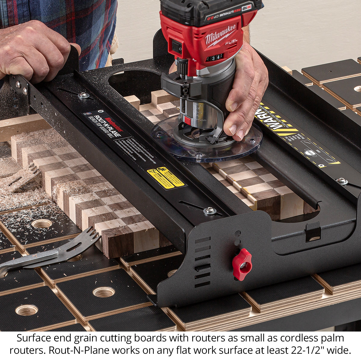 Rout-N-Plane Bench Top Board Mill