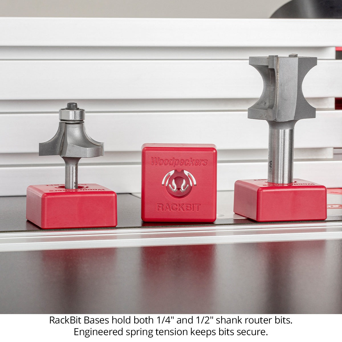 Router Bit Storage Panel