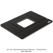 Solid Phenolic Router Table- 24" x 32" - OPEN BOX