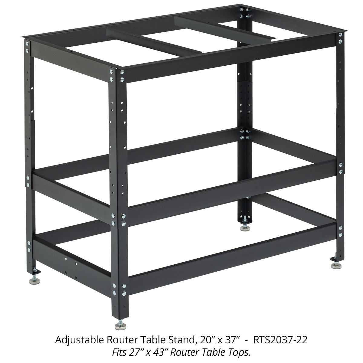 Router Table Stand with Adjustable Height