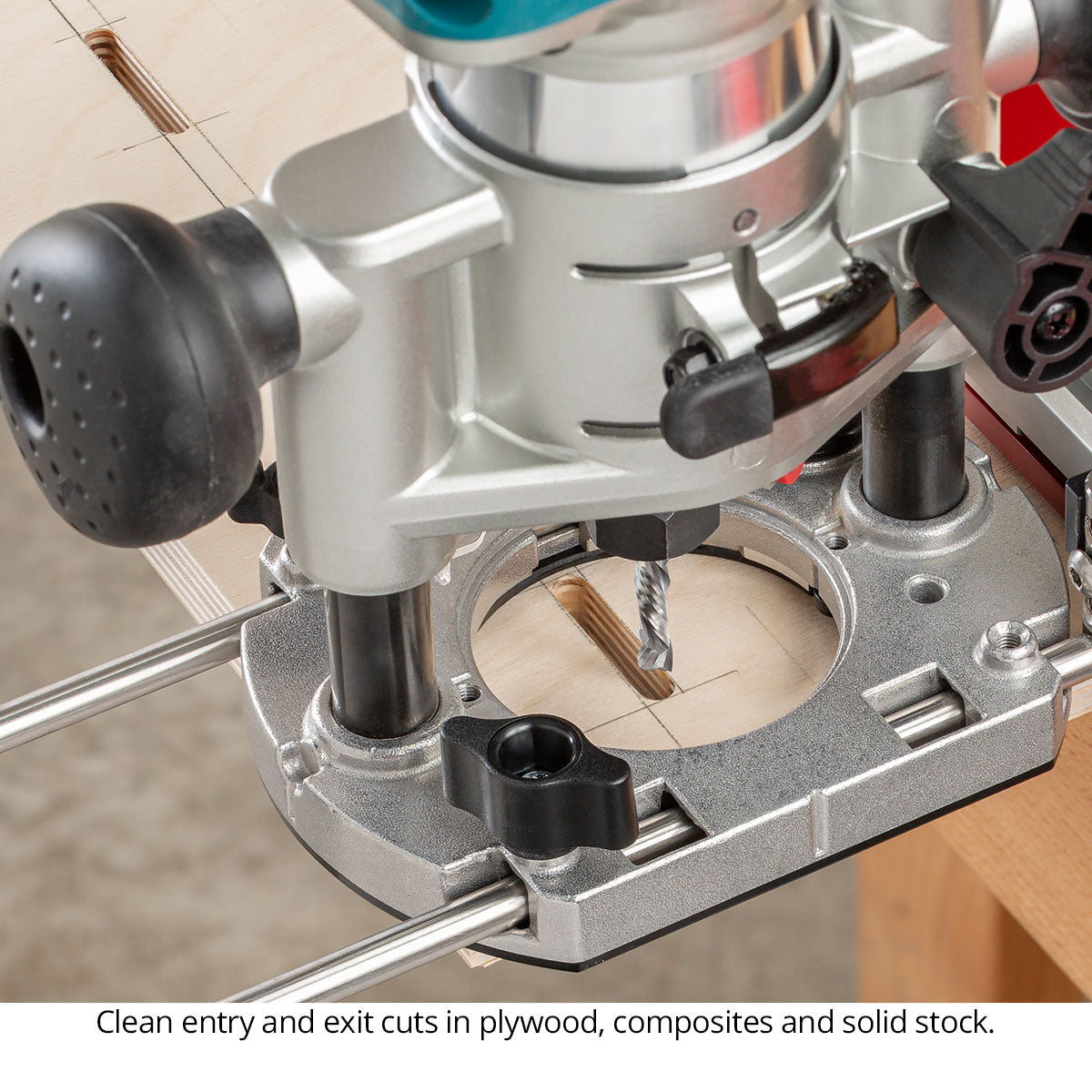 Mortising Compression CNC Router Bits - Short Up-Cut Design - Solid Carbide